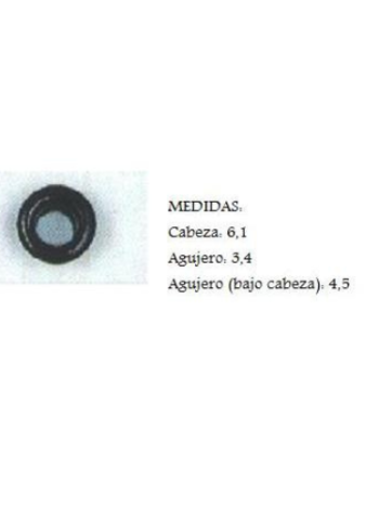 IRON EYELET 20 S BLACK 047