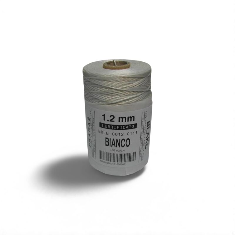 WHITE LUBRICATED BLAKE THREAD 1,2