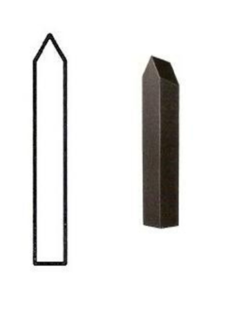 CUCHILLA PUNTA WIDIA 5X5X30M.M.