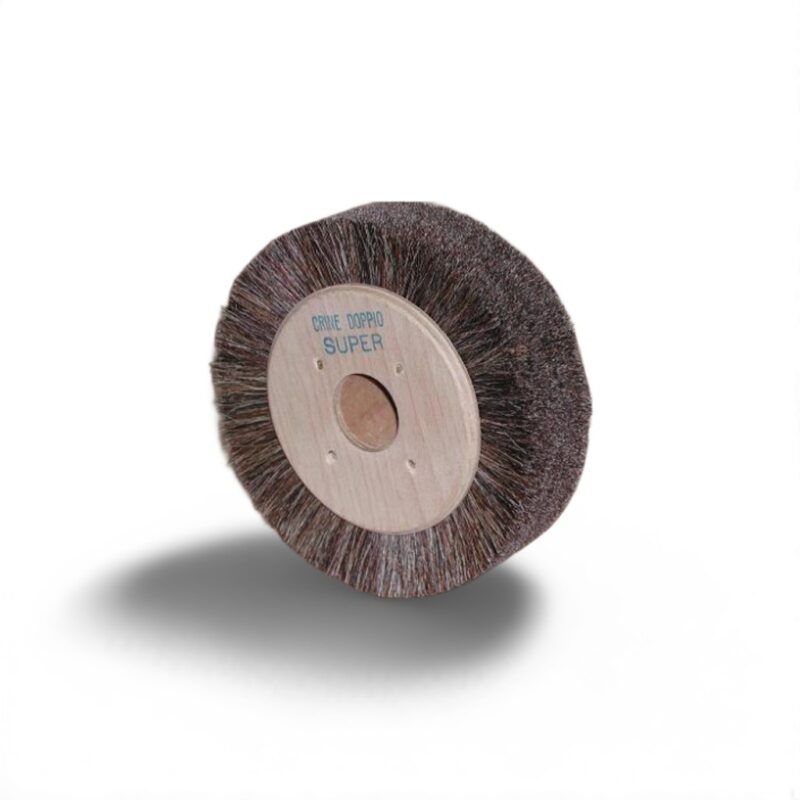 GREY HORSE-HAIR POLISH BRUSH 160X34 4R