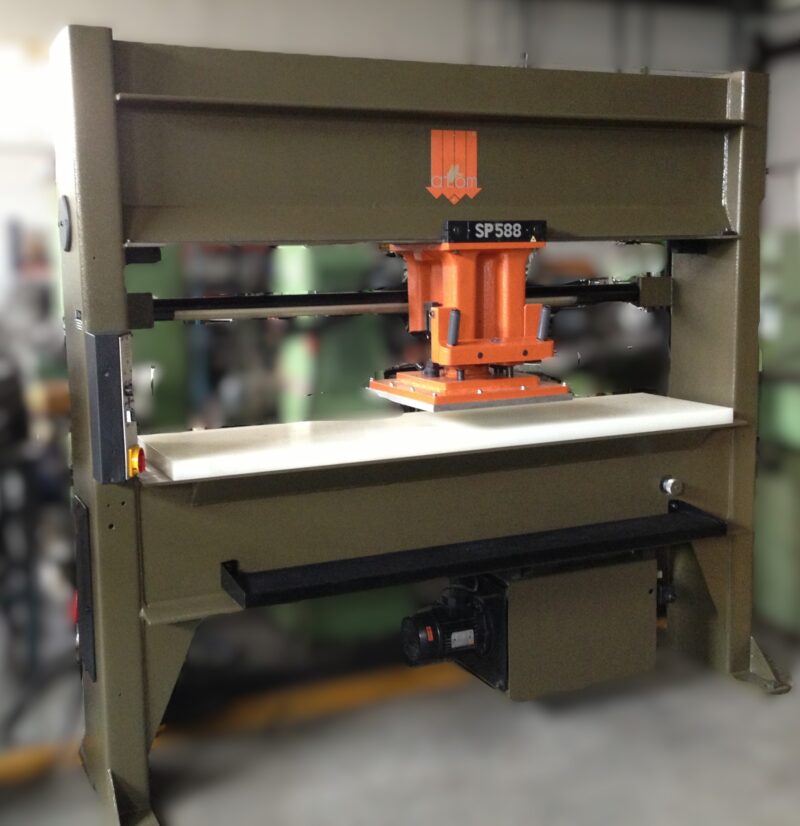 CUTTING PRESS WITH MOVABLE TROLLEY ATOM SP588/2 20TON.