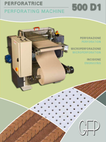 PERFORATING, PUNCHING AND ENGRAVING MACHINE 500 D1