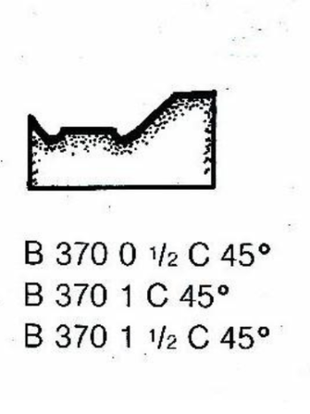 FRESA ACERO B3701C N12 C 36: